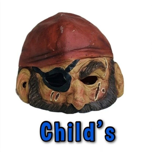 2009 TAKE ONE CHILDS Scary Face Pirate Topper Mask